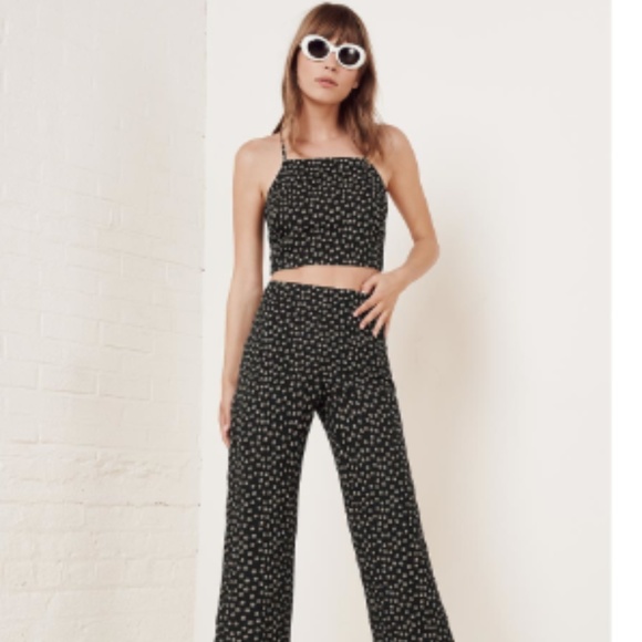 Reformation Pants - Reformation Trixie Two Piece Set